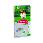 ADVANTIX PER CANE 0 A 4 KG.