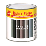 DULOX FERRO GRANA GROSSA 0,750 NERO GRAFITE