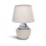 LAMPADA DA TAVOLO LUMETTO IN CERAMICA BEIGE