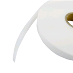 NASTRO VELCRO MM.20 FUNGO ADESIVO BIANCO