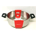 CASSERUOLA INOX STEEL PAN D.20