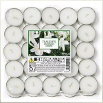 CANDELE TEA LIGHT CF.25 PEZZI GELSOMINO