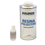 RESINA POLIESTERE ML.750 CON CATALIZZATORE