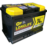 BATTERIA AUTO LINGLIFE AH 74 DX SPUNTO 640A MM 278X175 H.MM 190