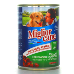 MIGLIORCANE 400 GR. BOCCONI CON MANZO E ORTAGGI