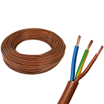 CAVO ELETTRICO 3 X 1.5 FS18 MARRONE