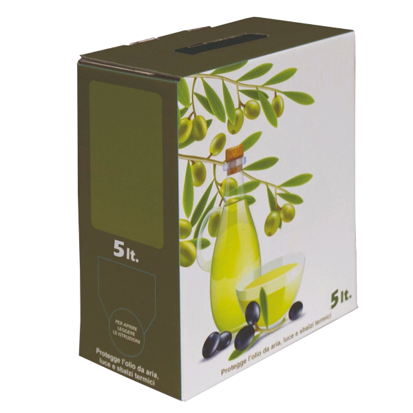 SCATOLA PER BUSTE BAG IN BOX LT.5