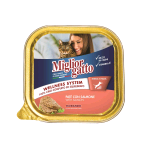 MIGLIORGATTO 100 GR. PATE' CON SALMONE