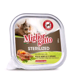 MIGLIORGATTO 100 GR STERILIZED POLLO ANGELLO E ORTAGGI