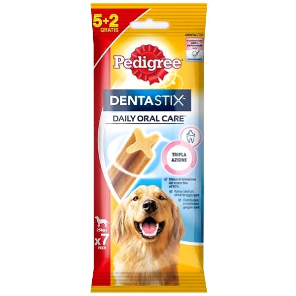 DENTASTIX SNACK PER CANI DA 25+KG. PZ.7