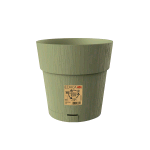 VASO ETHICA 25 VERDE OLIVA C/SOTTOVASO