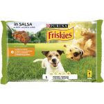 FRISKIES BOCCONI IN SALSA 4 X 100GR. POLLO E CAROTE