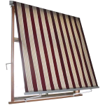 TENDA DA SOLE A CADUTA PRINCE 300X250 BEIGE/BORDEAUX