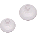 VENTOSA TRASPARENTE D.25 CON GAMBO MM 6X12 PZ 4