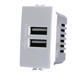 DOPPIA PRESA USB 5V 2A COMPATIBILE MATIX