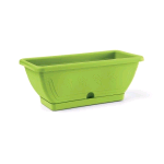 VASO CASSETTA VENEZIA 50 C/SOTTOVASO VERDE ANICE