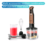 FRULLATORE IMMERSIONE AIGO HAND BLENDER 1000W MULTIFUNZIONE