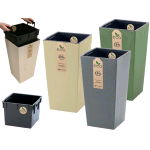 VASO ECODECO DURS 32X32XH.61 GRIGIO