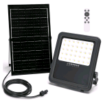 PROIETTORE LED AIGO 200W 6500K Floodlight CON PANNELLO SOLARE