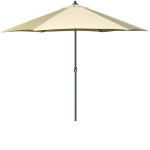 OMBRELLONE ALLUMINIO ALU BEIGE D.270