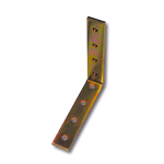 PIASTRA FORATA ANGOLARE 100X100X4 PESANTE