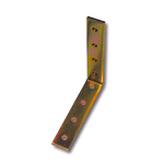 PIASTRA FORATA ANGOLARE 150X150X4 PESANTE