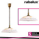 LAMPADARIO SOSPENSIONE RABALUX ETRUSCO D.30