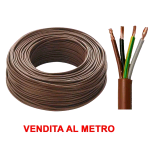 CAVO ELETTRICO 4 X 1 FS18 MARRONE