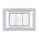 PLACCA COMP.MATIX 3P ARGENTO
