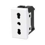 PRESA ABM BIVALENTE 10/16A COMPATIBILE MATIX
