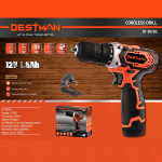 TRAPANO AVVITATORE DESTMAN 12V
