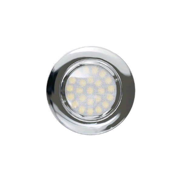 Mini faretto da incasso a LED 4W, 4200K, 220V AC, IP44 CROMO