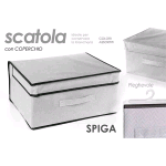 SCATOLA SALVASPAZIO 50X40X30 TNT RIGHE