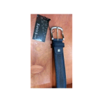 CINTURA 3,4CM BLU CON IMPUNTURA BASILE