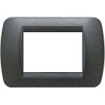 PLACCA 3P LIVING NERO GRAFFITE
