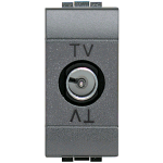PRESA TV PASSANTE MASCHIO LIVING ANTRACITE