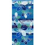 TAPPETO VISION 57 X 180 BLU