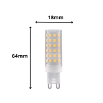 LAMPADA LED ECOLIGHT G9 7W 6500K