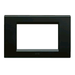 PLACCA AVE S45 PRESSOFUSA 3P NERO SOFT