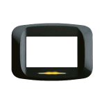 PLACCA AVE S45 PRESSOFUSA 3P GRIGIO SCURO METALLIZZATO
