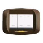 PLACCA AVE S45 PRESSOFUSA 3P BRONZO MICALIZZATO