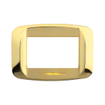 PLACCA AVE S45 PRESSOFUSA 3P OTTONE LUCIDO