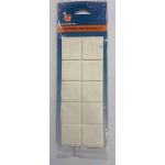 FELTRINI ADESIVI MAXI 40X40 BIANCHI