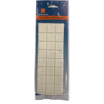 FELTRINI ADESIVI MAXI 25X25 BIANCHI