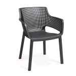 SEDIA POLTRONA KETER ELISA GRAPHITE ANTRACITE