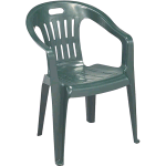 SEDIA RESINA PIONA VERDE