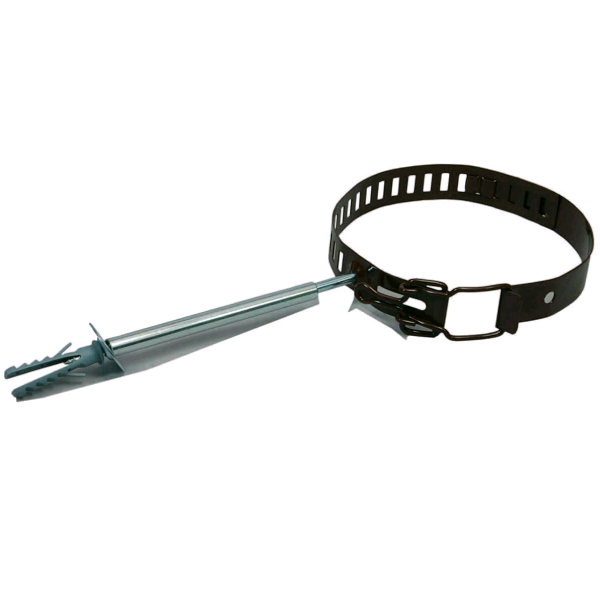 COLLARE X TUBO DI STUFA MARRONE