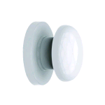 ATTACCAPANNI BAGNO POMOLO ADESIVO BIANCO