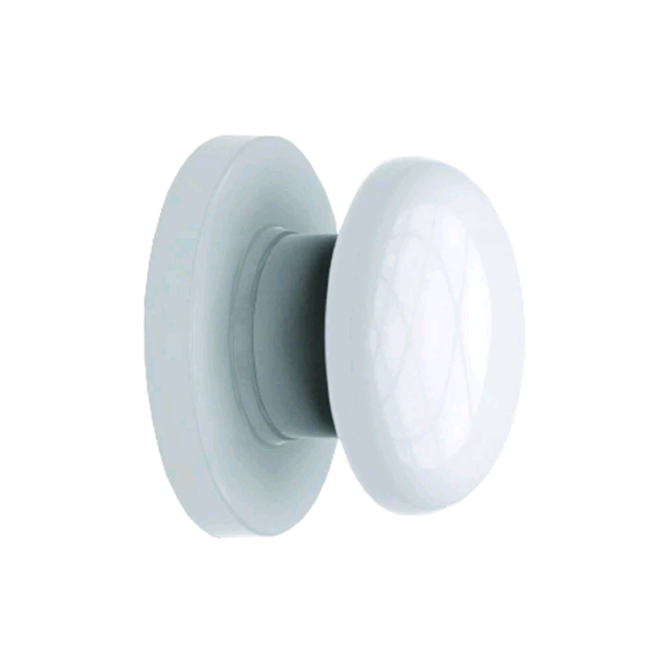 ATTACCAPANNI BAGNO POMOLO ADESIVO BIANCO