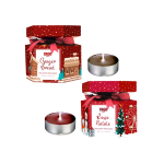 TEALIGHTS PROFUMATE PZ.20 IRGE ROSSO NATALE